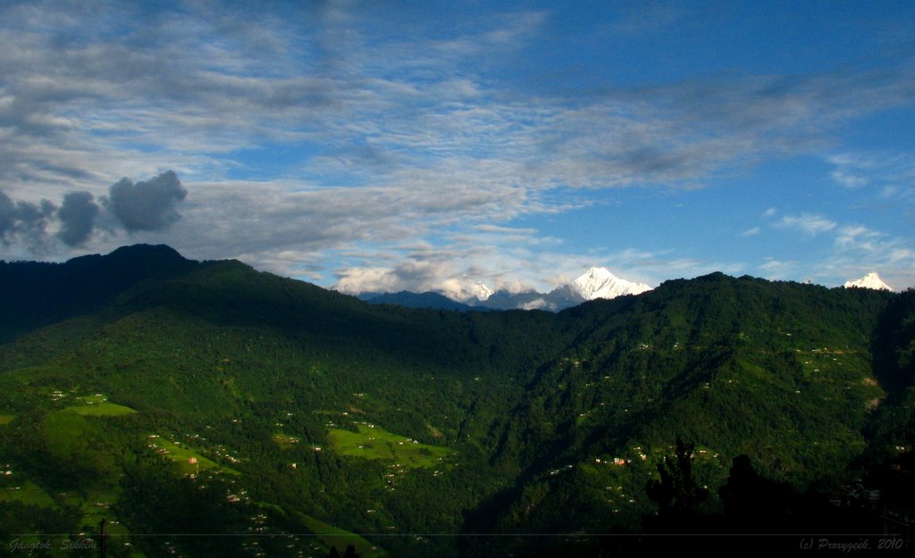 Gangtok Sikkim Landscape View