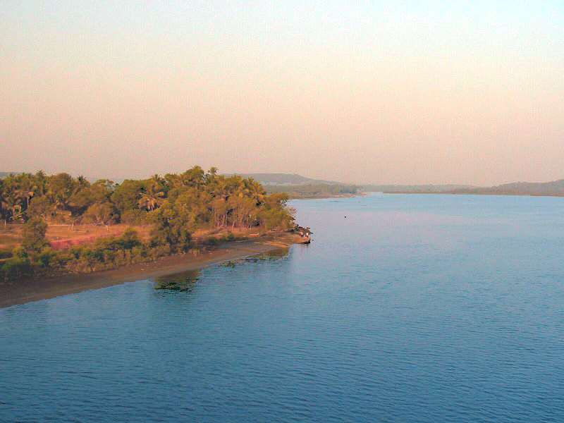 India Goa Chapora River