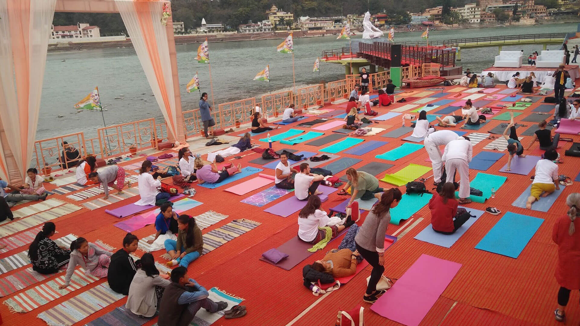 International Yoga Festival at the yoga capital - Rishikesh