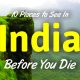 10 Places to See In India Before You Die