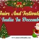 fairs and festivals of india in december