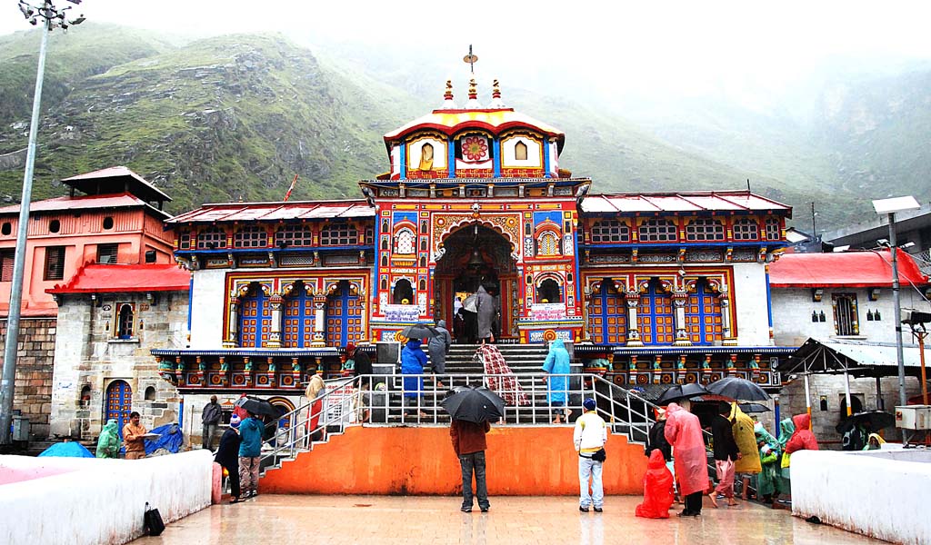 Badrinath Temple Char Dham Yatra Uttarakhand India