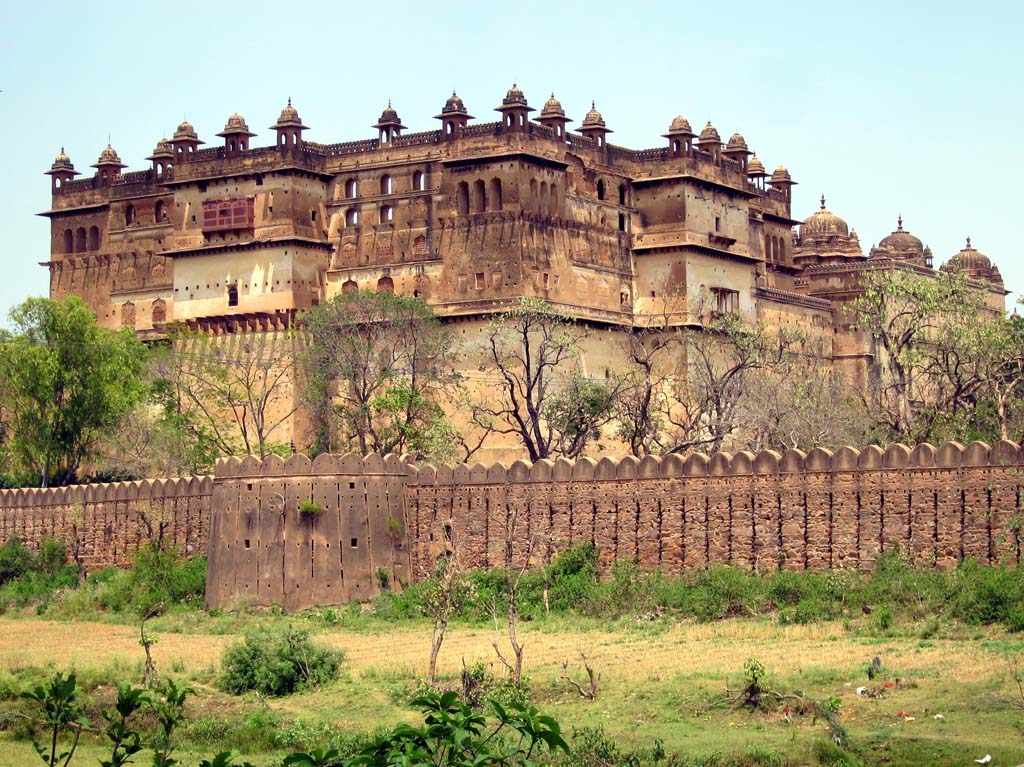Jahangir Mahal Orchha Palace Madhya Pradesh India