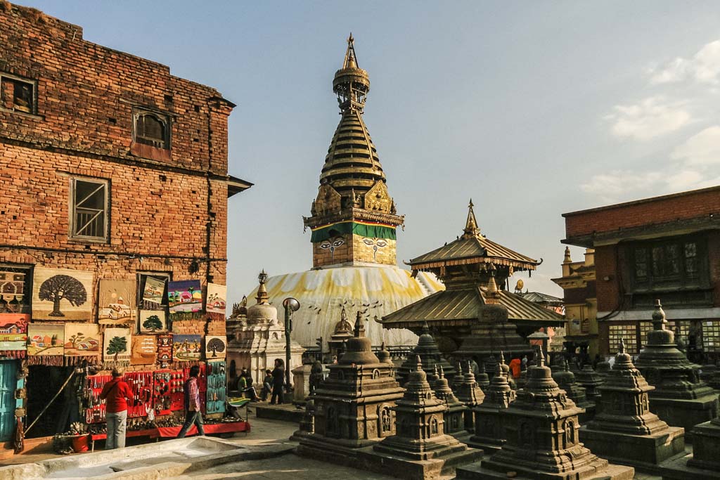 Swayambhunath Stupa Kathmandu Nepal