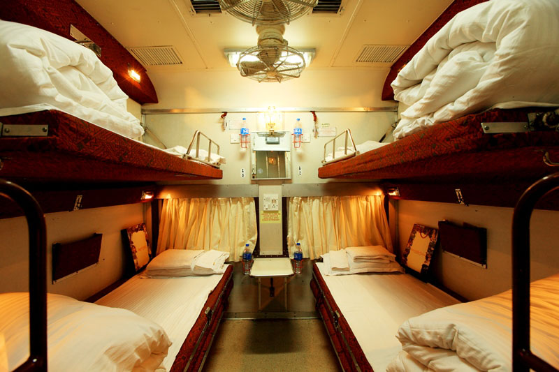 Tiger Express Semi Luxury Train Cabin