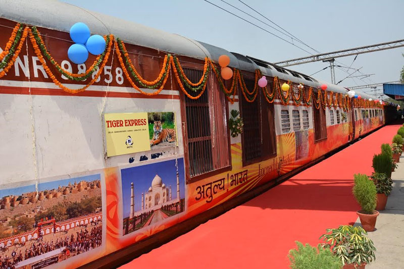 Tiger Express Semi Luxury Train India