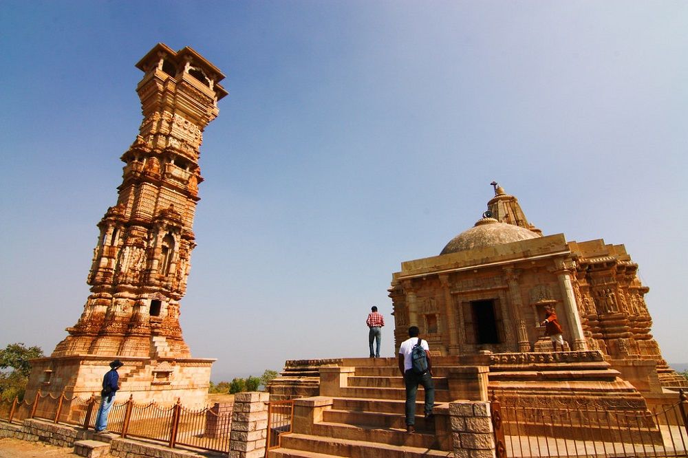 Kirti Stambh near Bassi wildlife sanctuary