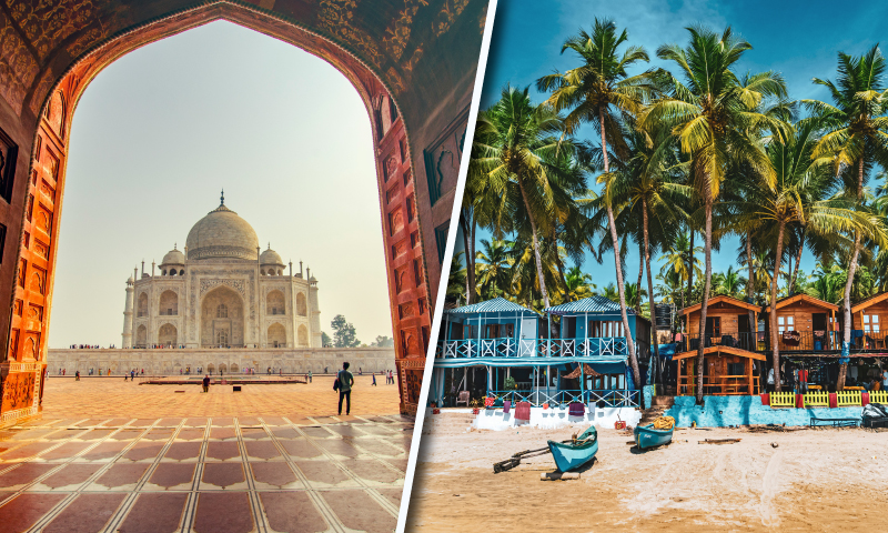 From Taj Mahal to Tropical Shores: Why Golden Triangle with Goa is a Must-Do