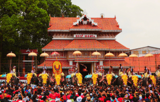Witness the Thrissur Pooram Festival