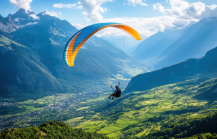 paragliding at vagamon